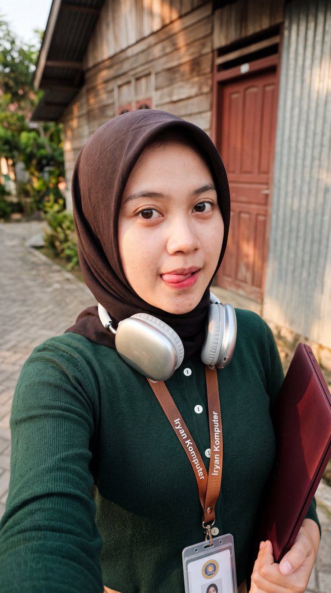 Profile / Avatar - Casual Hijab Selfie Portrait - Image 2