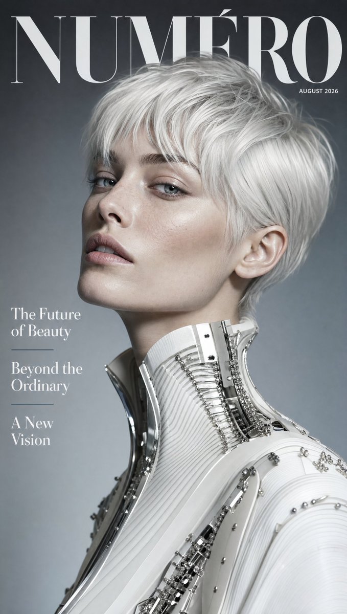 Futuristic Numero Magazine Cover
