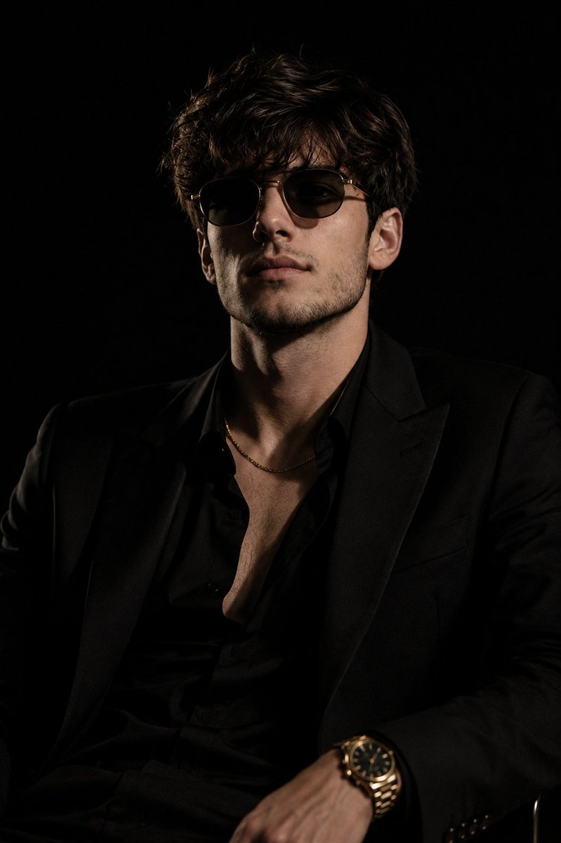 High-Fashion Male Editorial