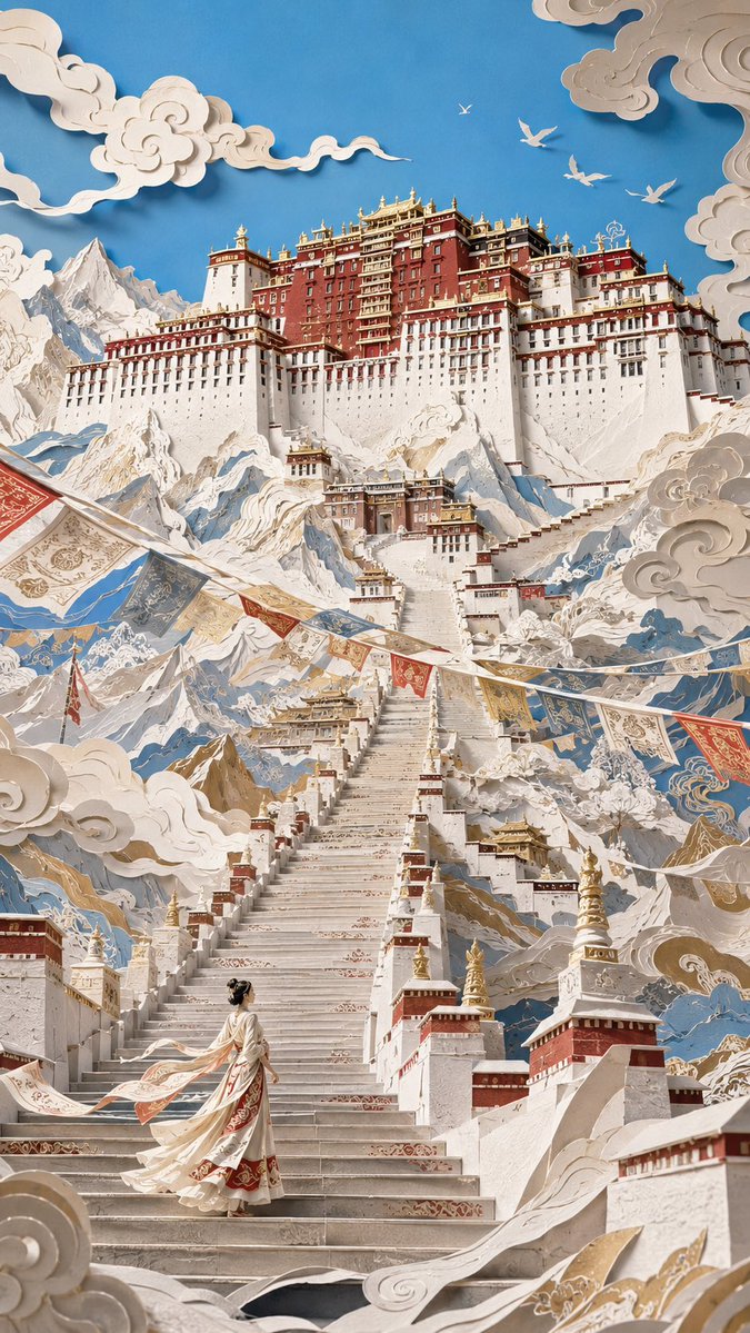 Oriental Papercut Art of Chongqing Palace