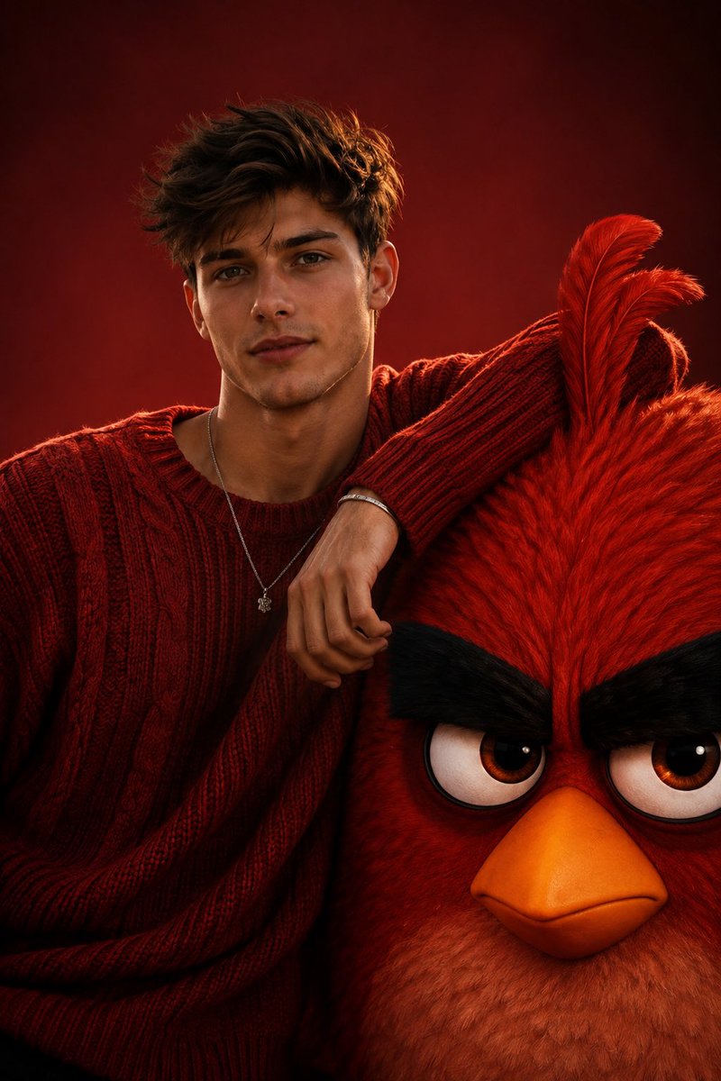 Cinematic Fashion Red Editorial