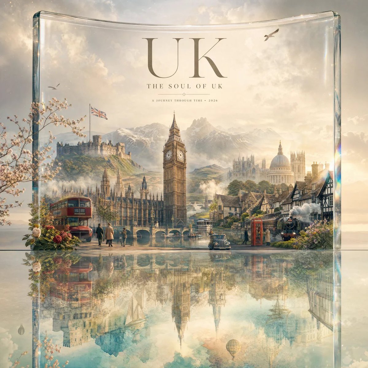 Luxury Travel Editorial Poster