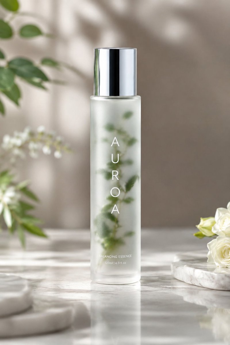 Premium Skincare Product Photography