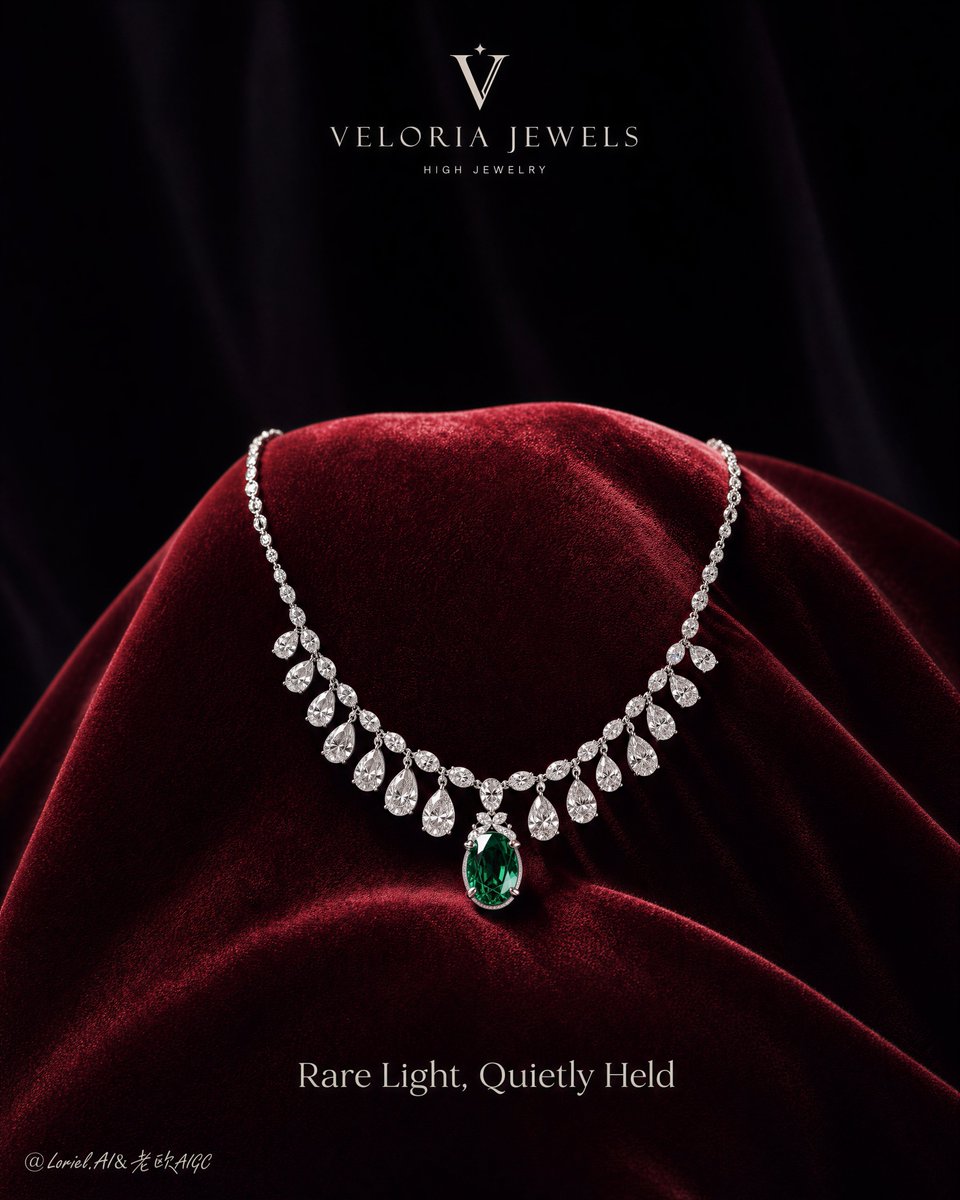 Luxury Jewelry Campaign Poster