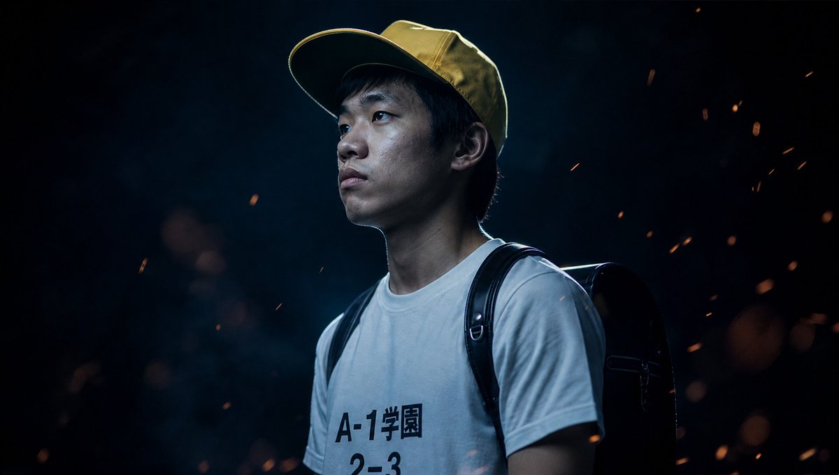 Cinematic Action Movie Portrait