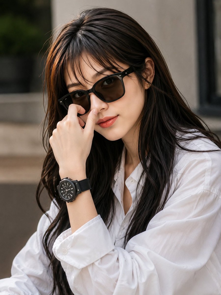 Cinematic Portrait with Sunglasses