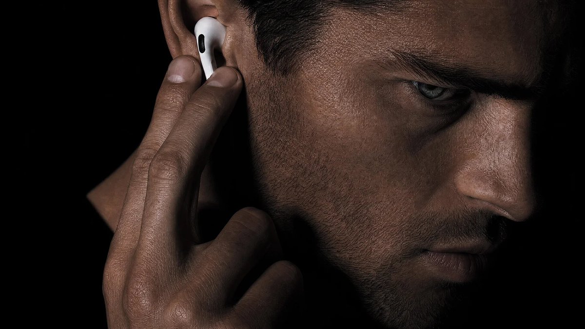 Cinematic Earbud Portrait