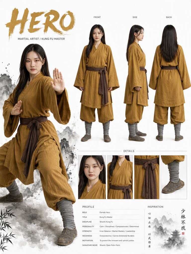 Shaolin Hero Martial Arts Short