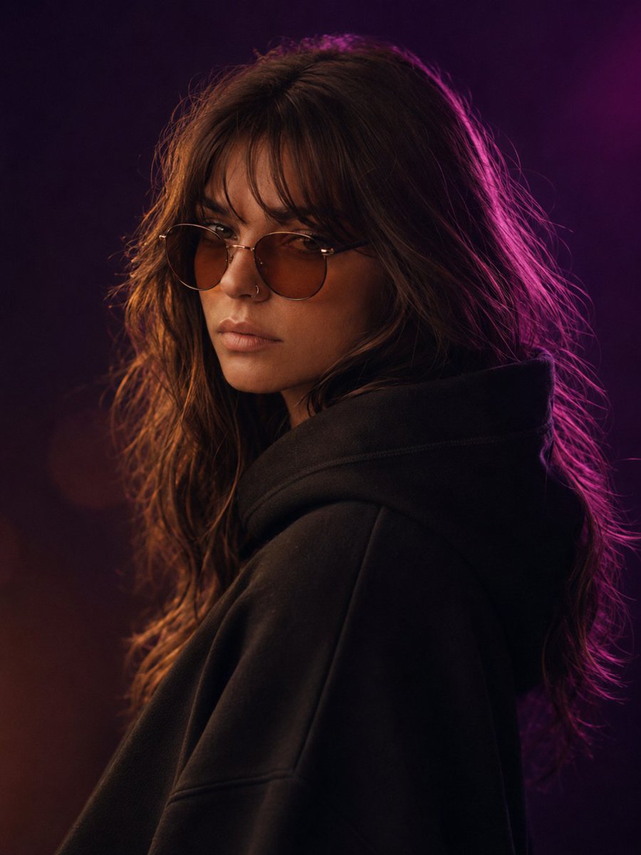 Cinematic Luxury Studio Portrait