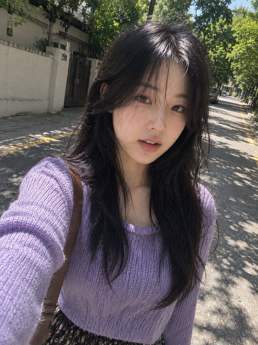 Realistic Smartphone Selfie Portrait