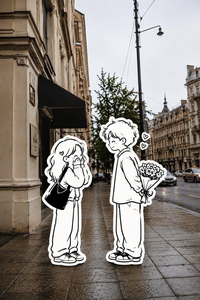 Anime Sticker Photo Overlay