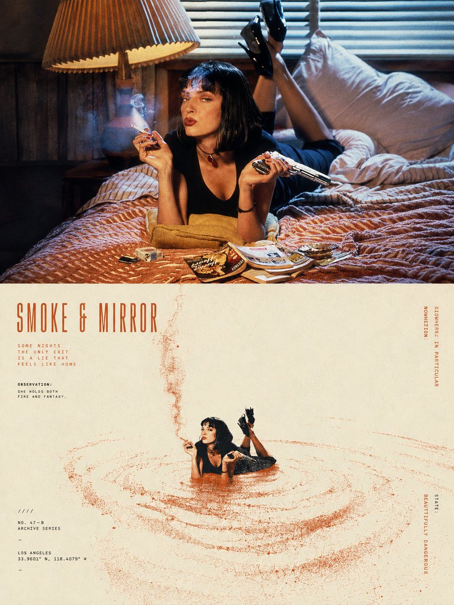 Split-Screen Surreal Printmaking Design