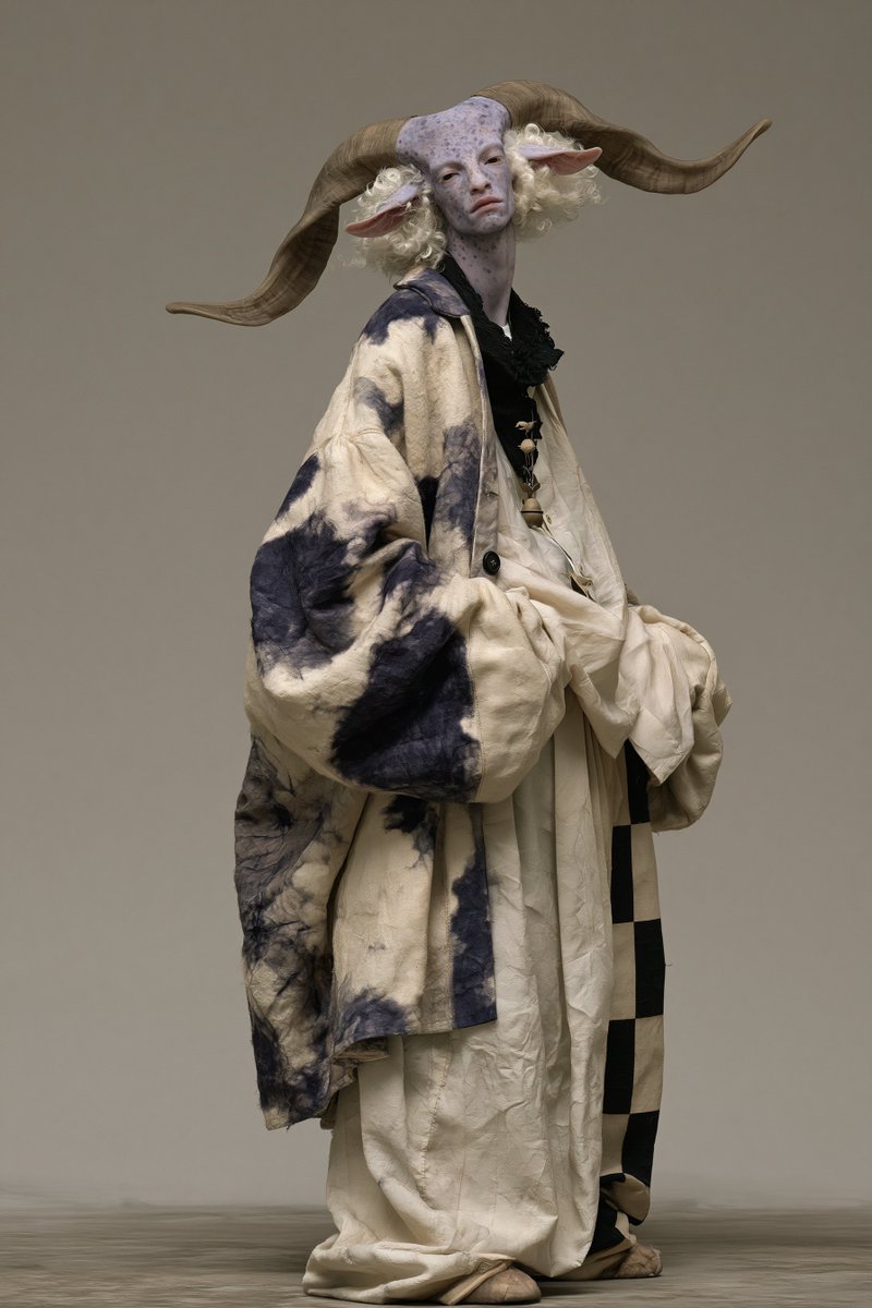 Fantasy Ram Faun Couture Portrait