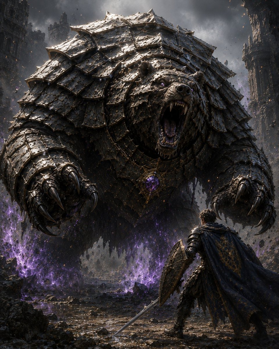 Armored Bear Encounter