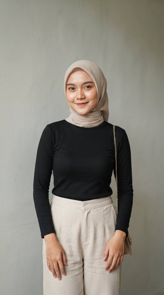 Profile / Avatar - Indonesian Woman Hijab Portrait - Image 2