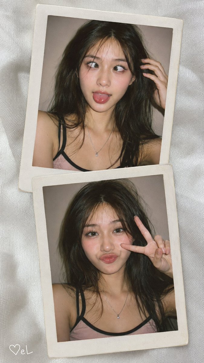 Vintage Polaroid Identity Portrait Collage