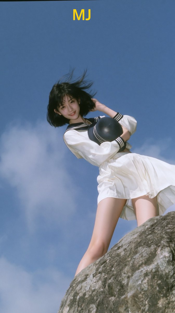 1980s Japanese Retro Cinematic Portrait