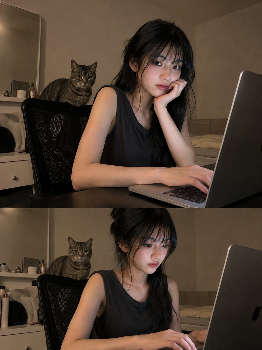 Candid Home Office Photo