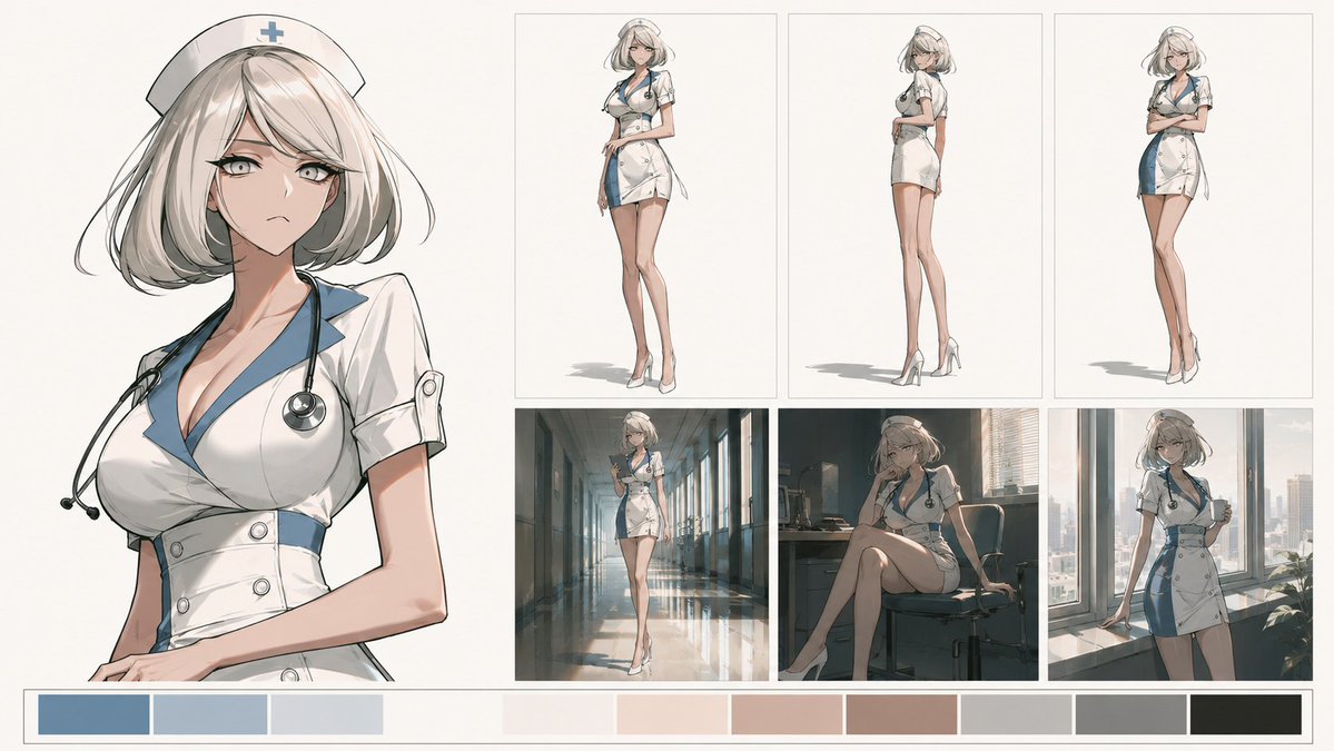 Artistic Character Reference Sheet