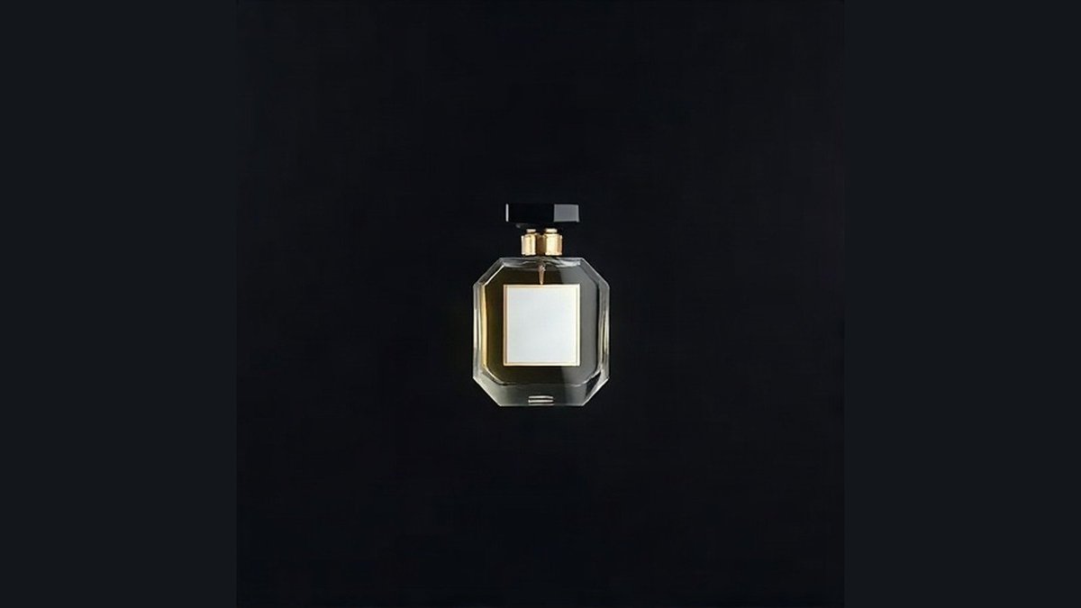 Minimal Luxury Perfume Product Shot