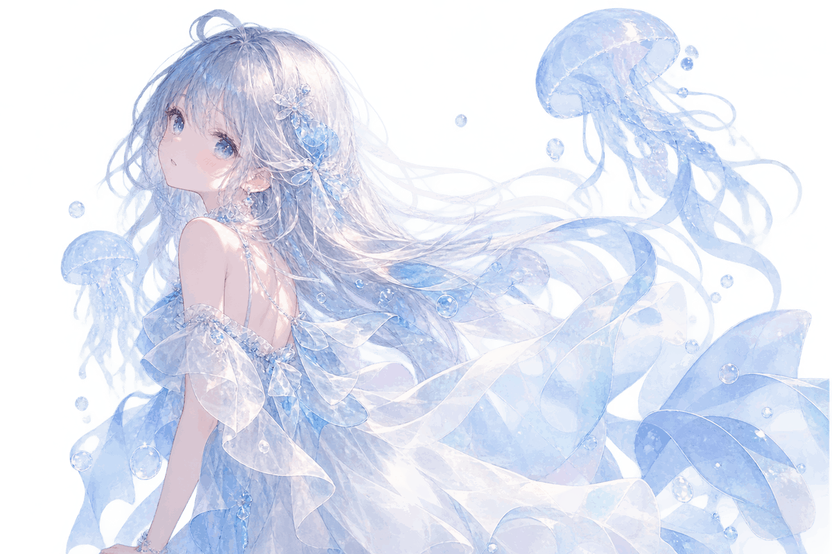 Transparent Jellyfish Princess