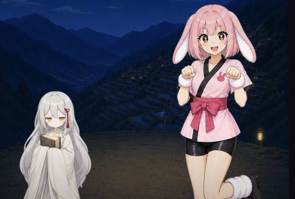Anime Game Scene Character Expansion