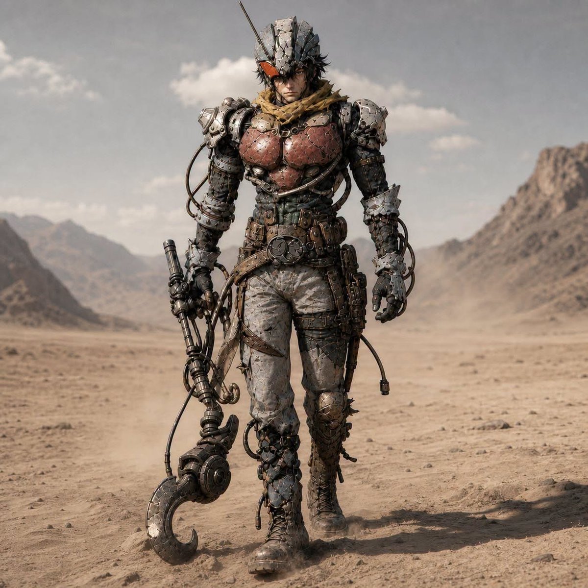 Post-Apocalyptic Riderman Cyborg