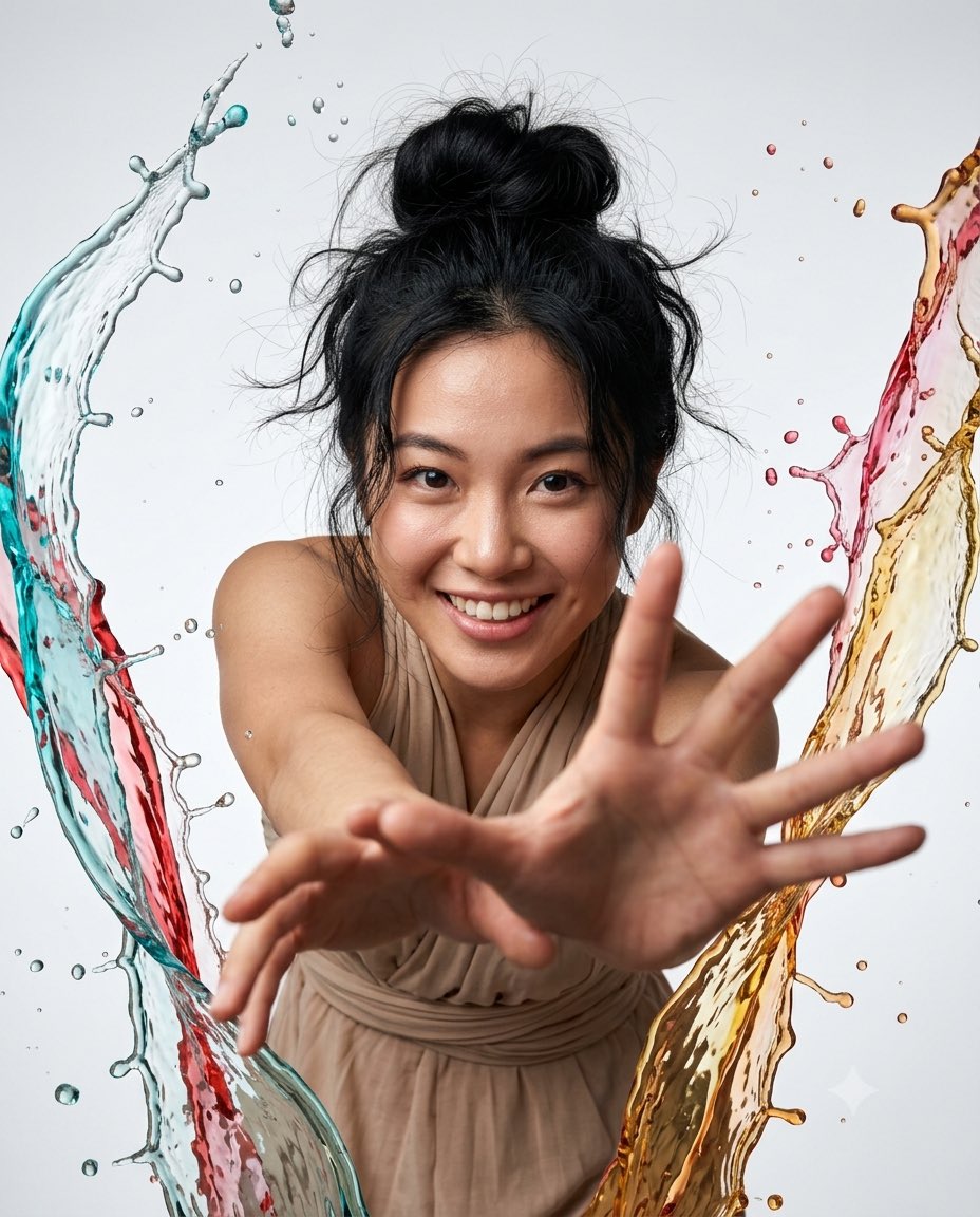 Game Asset - Cinematic Liquid Splash Portrait - Image 2