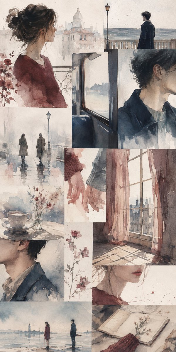 Comic / Storyboard - Thematic Artistic Collage Template - Image 4