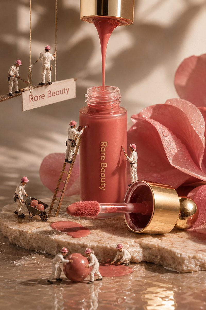 Miniature Beauty Campaign Photography