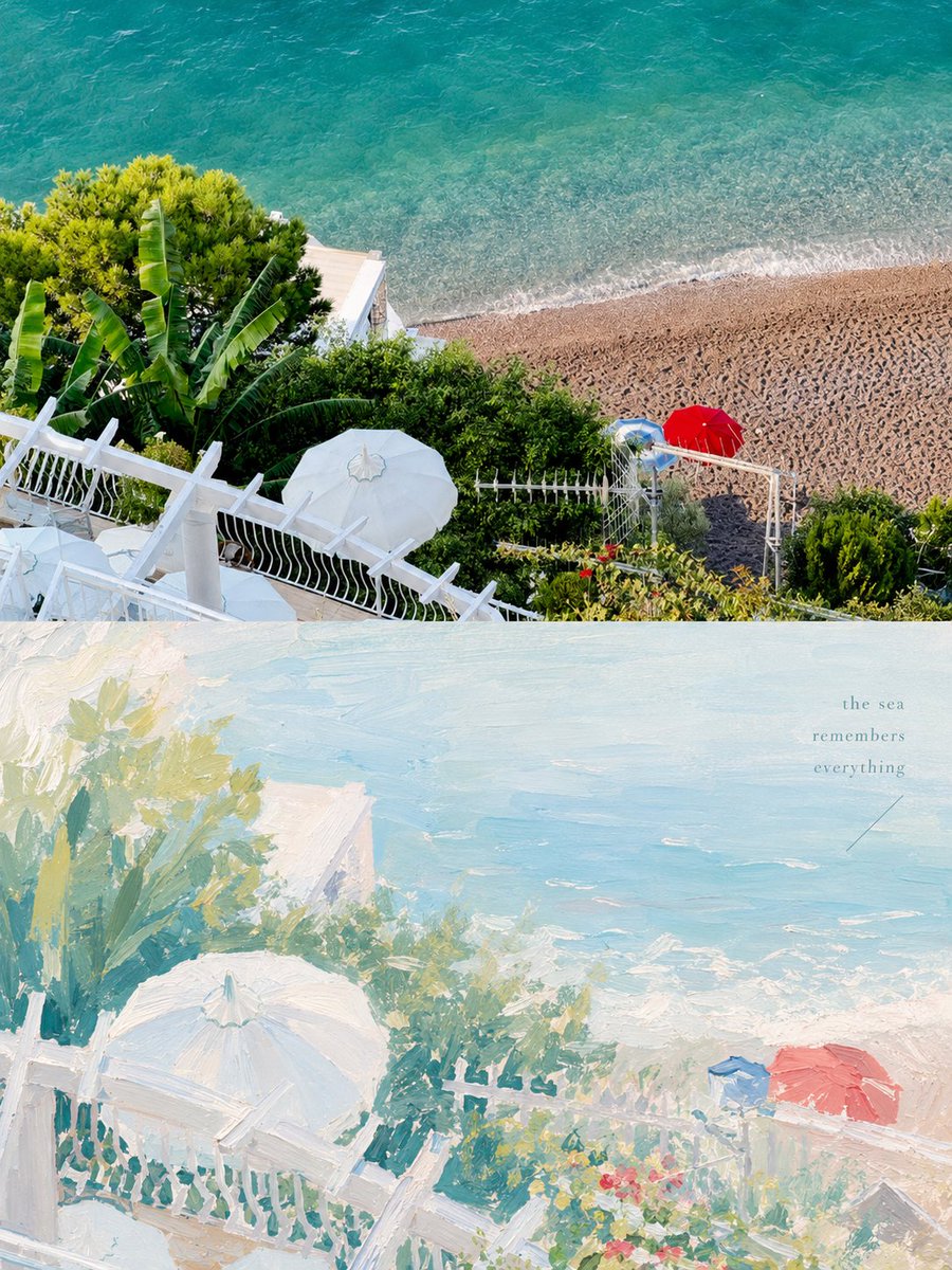 Healing Pastel Style Artistic Reconstruction