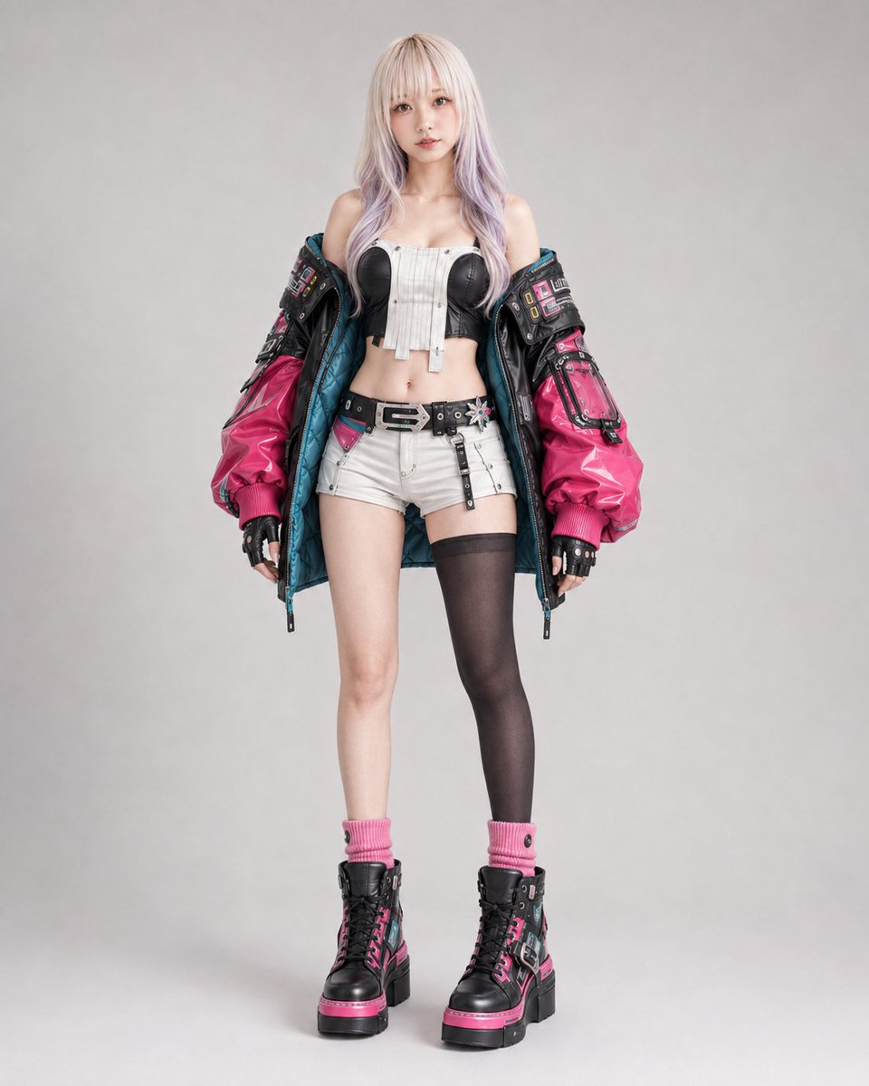 Product Marketing - Cyberpunk Technical Bomber Jacket - Image 3