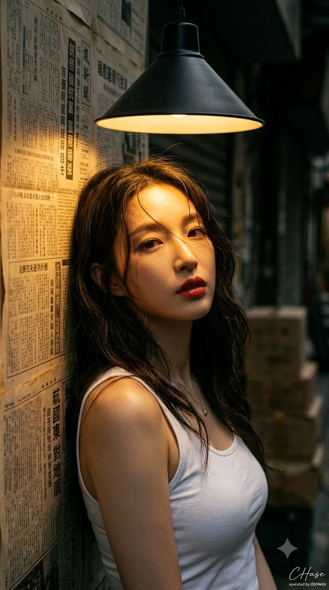 90s Hong Kong Cinematic Retro Portrait