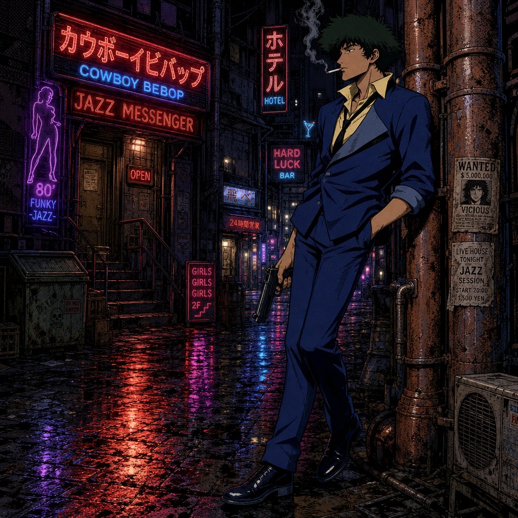 Comic / Storyboard - Spike Spiegel Comic Book Style - Image 2