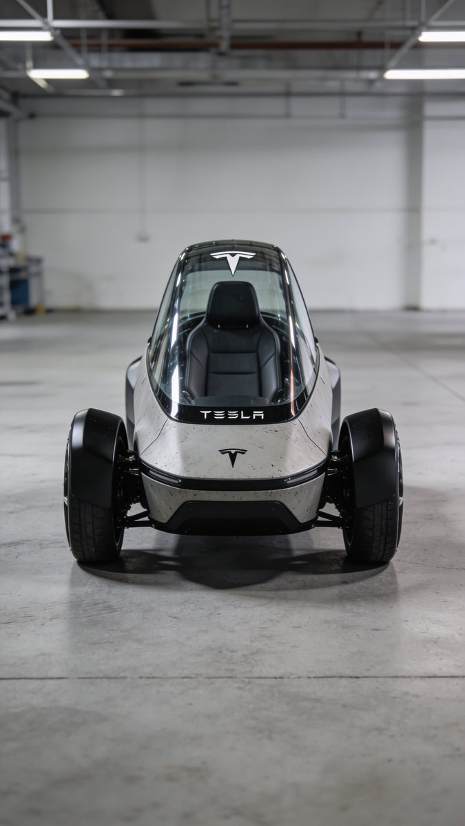 Product Marketing - Photorealistic Tesla Autonomous Prototype - Image 4