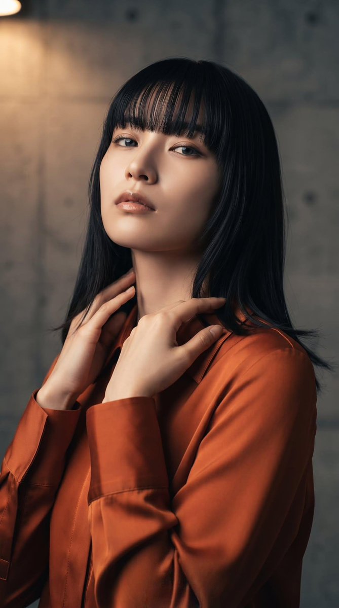 High-Fashion East Asian Portrait