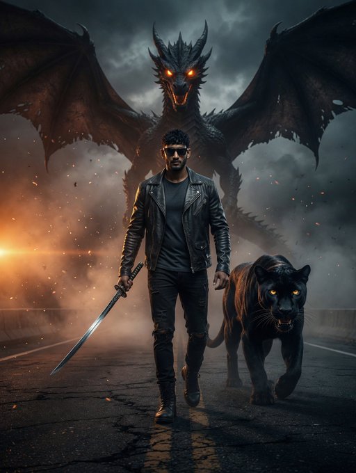 Cinematic Action Movie Poster