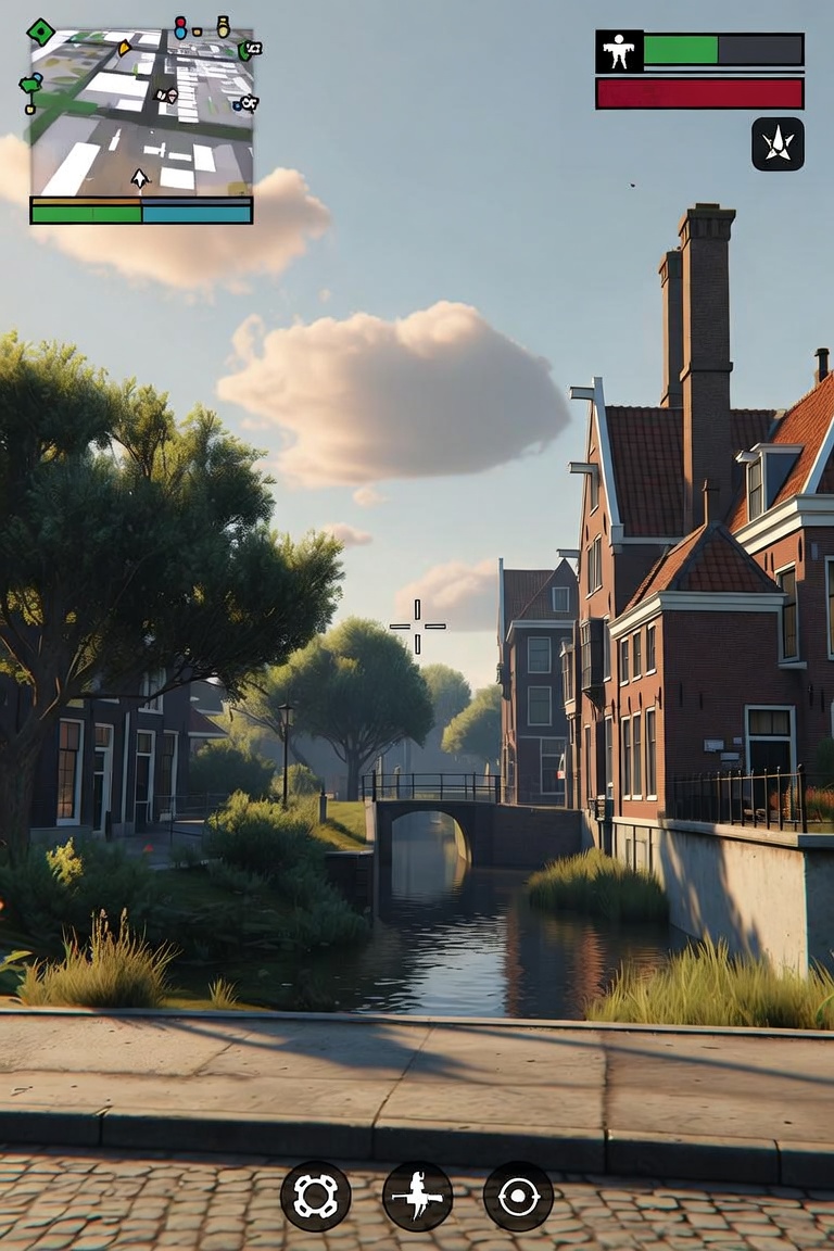 Social Media Post - GTA Style Netherlands Landscape - Image 2