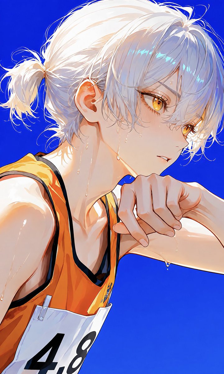 Profile / Avatar - Sweaty Anime Runner Portrait - Image 2