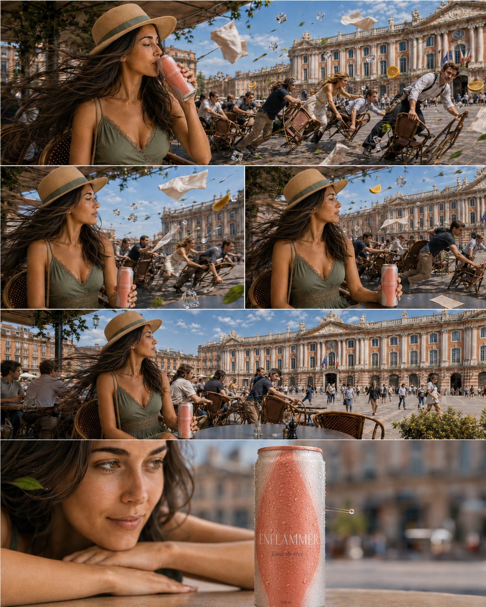 Comic / Storyboard - Photorealistic Café Drink Storyboard - Image 3