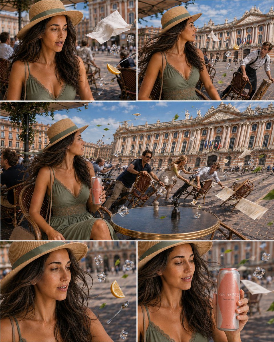 Comic / Storyboard - Photorealistic Café Drink Storyboard - Image 2