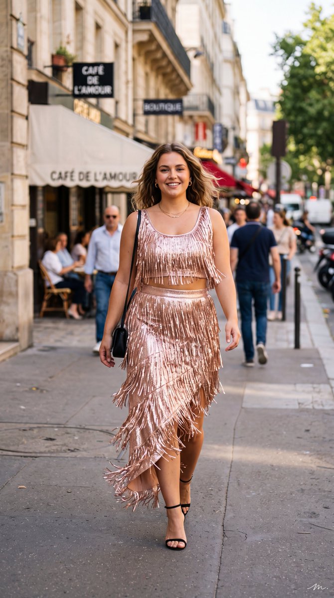 Rose Gold Shimmer City Walk 2
