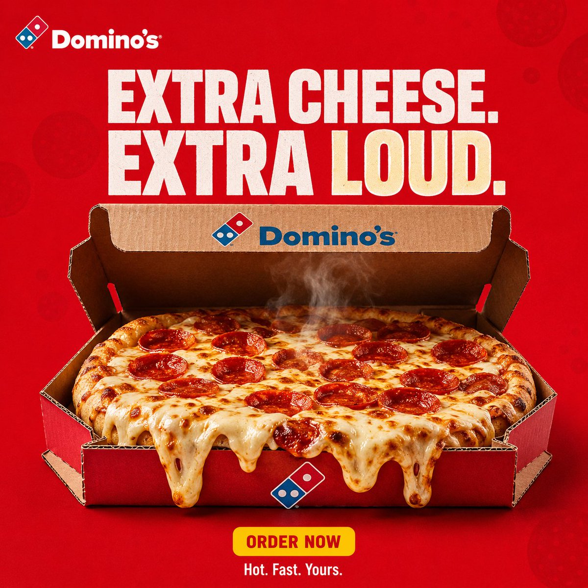 Premium Pizza Advertising Poster