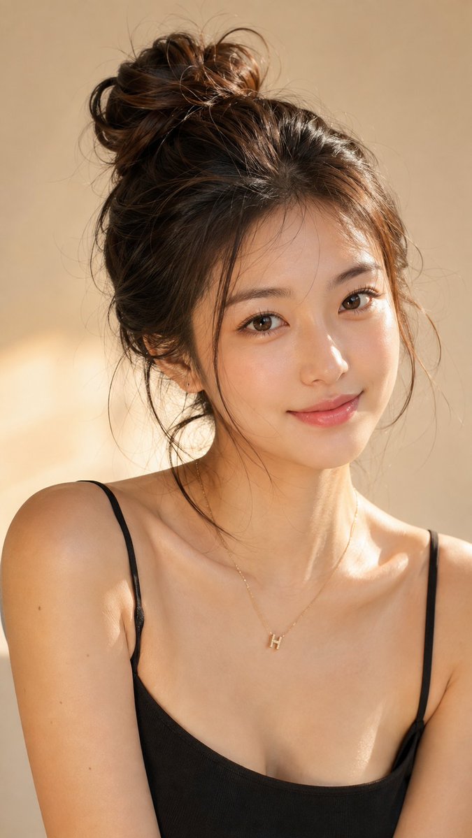 East Asian Beauty Editorial Portrait