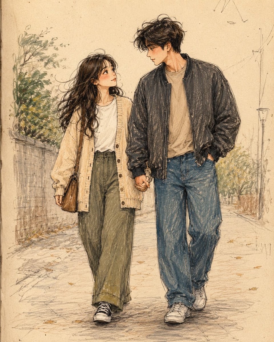 Japanese Sketchbook Lifestyle Illustration
