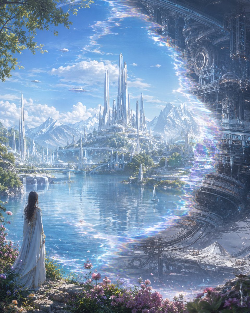 Elf Capital Dimensional Cityscape