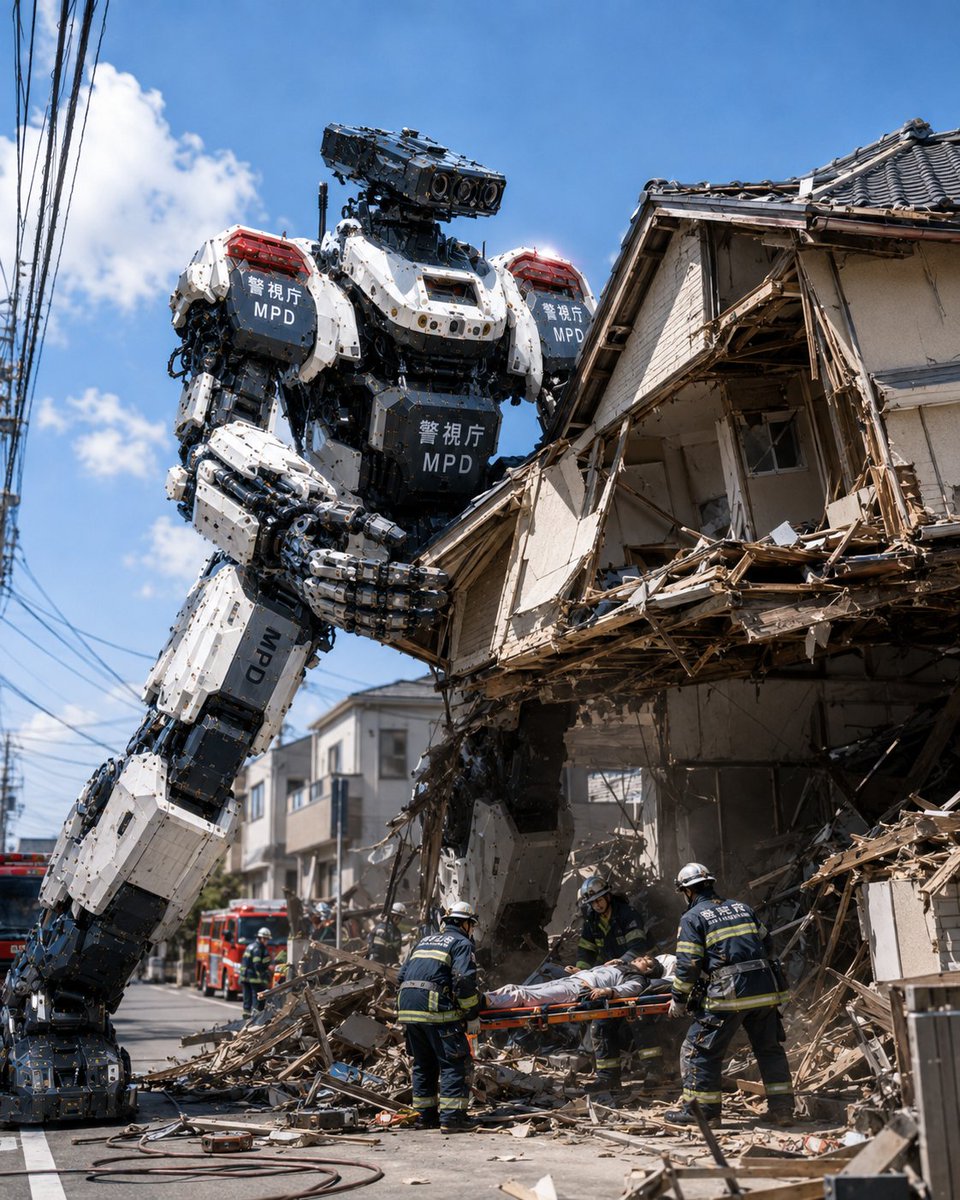MPD Robot Collapsed House Rescue