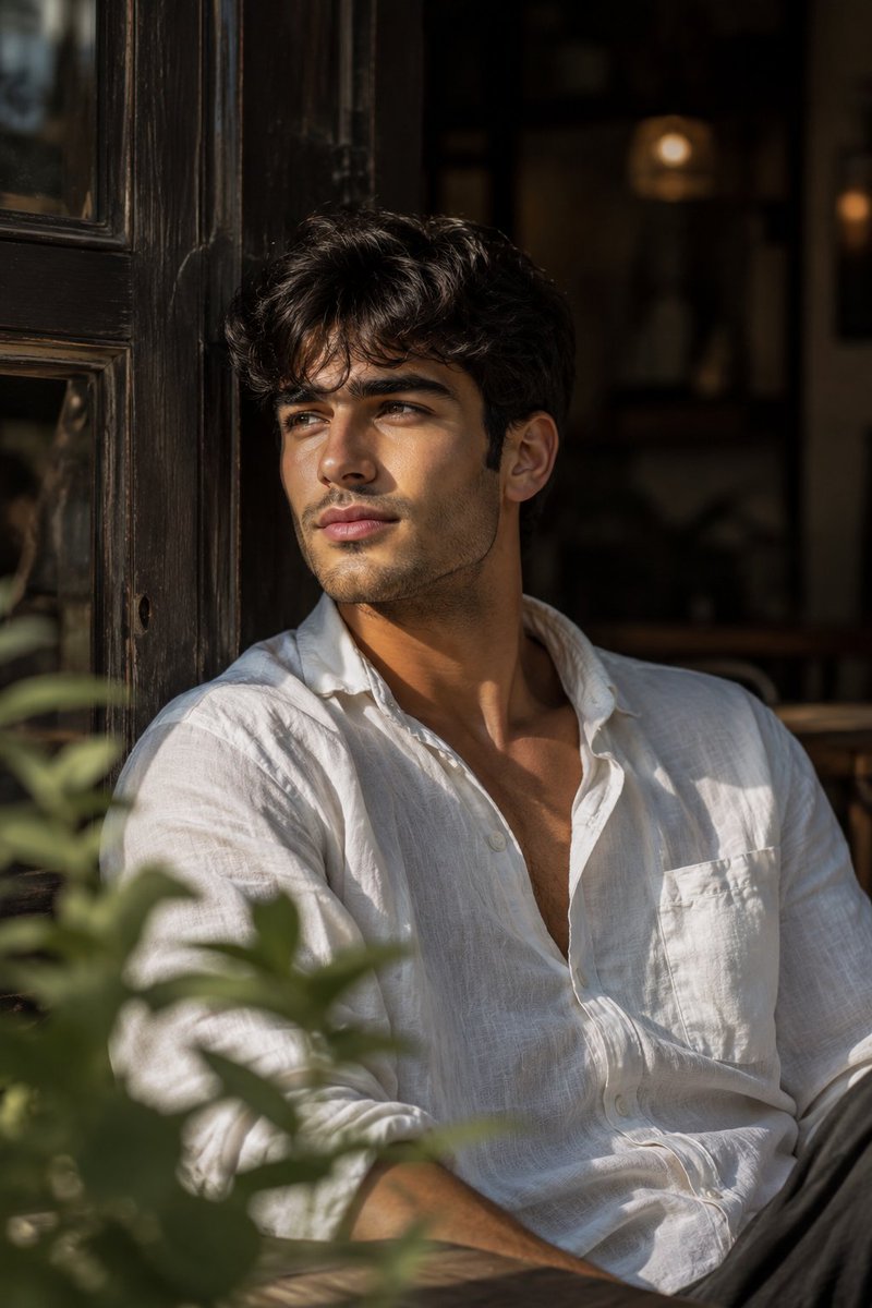 Cinematic Male Fashion Portrait