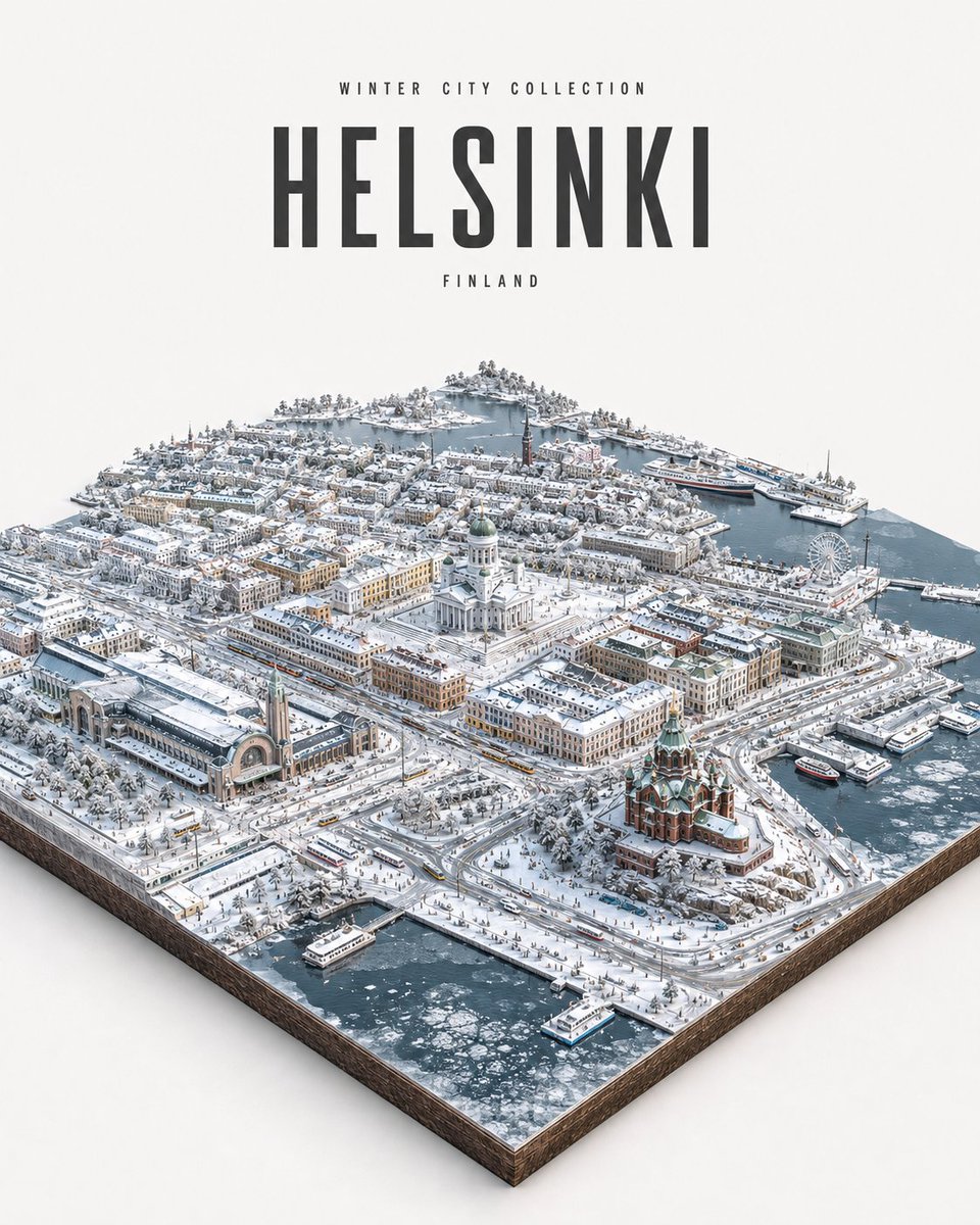 Game Asset - Winter City Isometric Diorama - Image 4