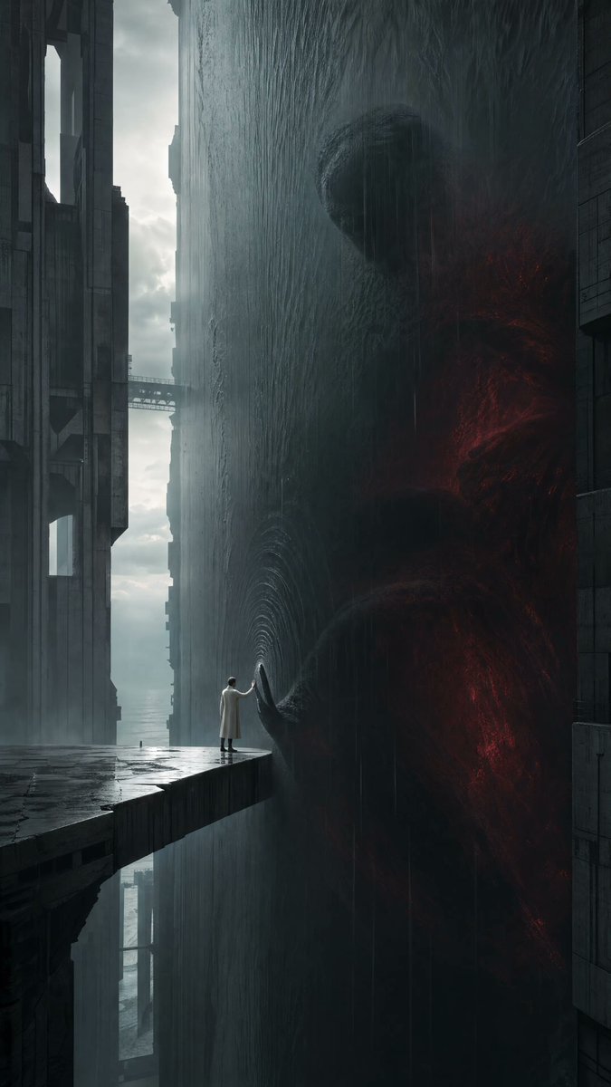 Cinematic Dark Surrealist Abyss